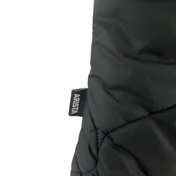 Arista Equestrian Clarkson Quilted Vest  XL Black Zippered Pockets Western - Picture 7 of 8